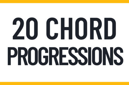 top 20 chord progressions