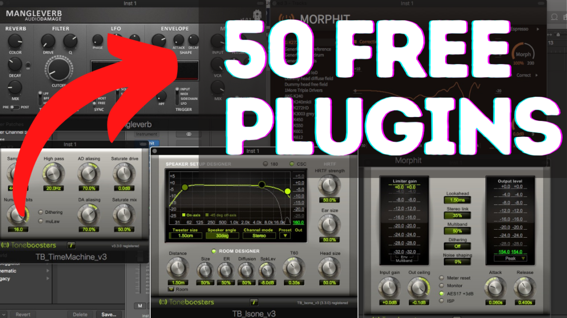 50 Free VST Plugins Audio Units FX & Instruments 2023