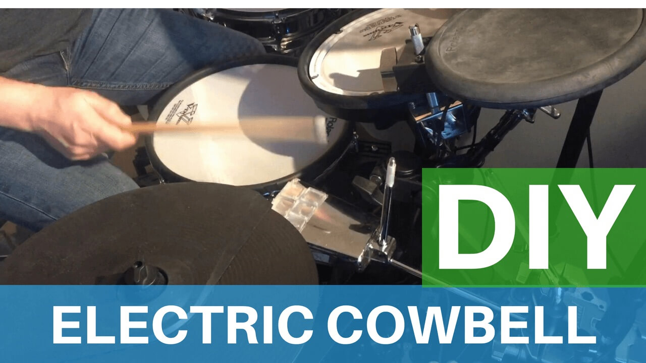 DIY Electronic Drum Pads Homemade Cowbell