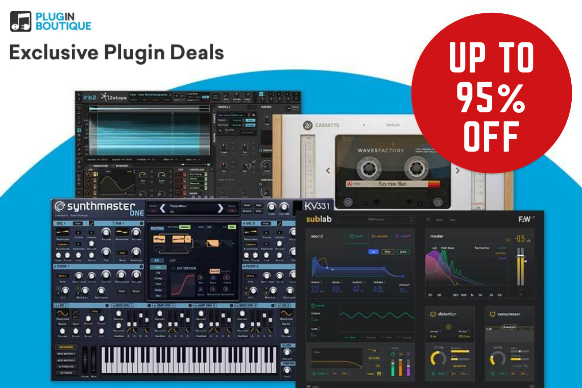 Plugin Boutique Coupon Codes – 95% OFF The Best Music Software