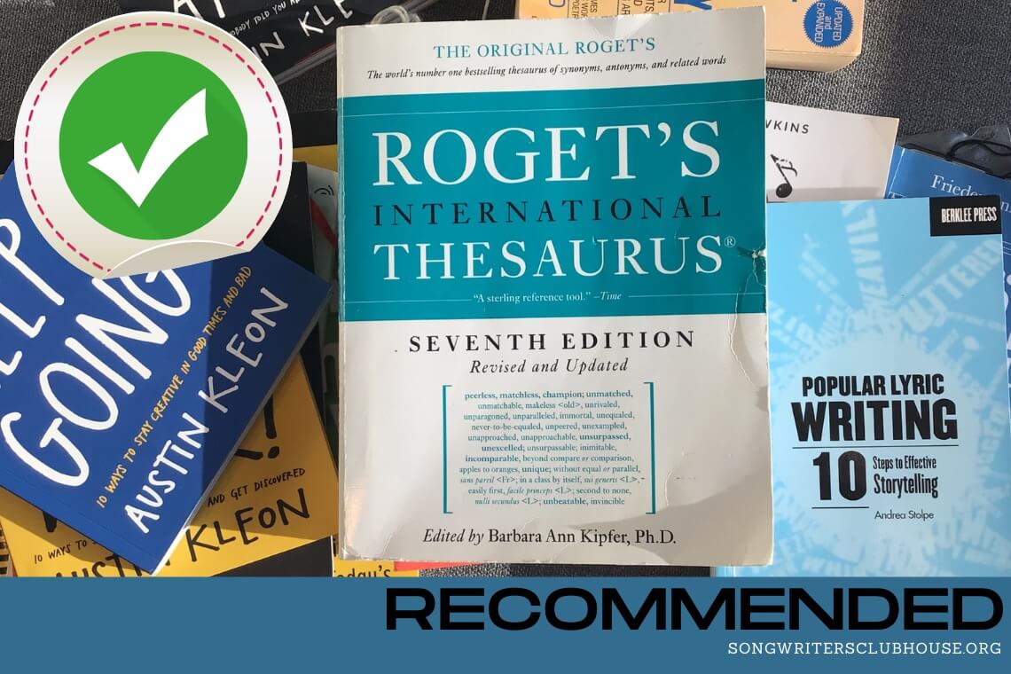 Songwriting Thesaurus Roget's International Thesaurus