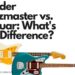 What's the Difference between a Fender Jazzmaster and Jaguar