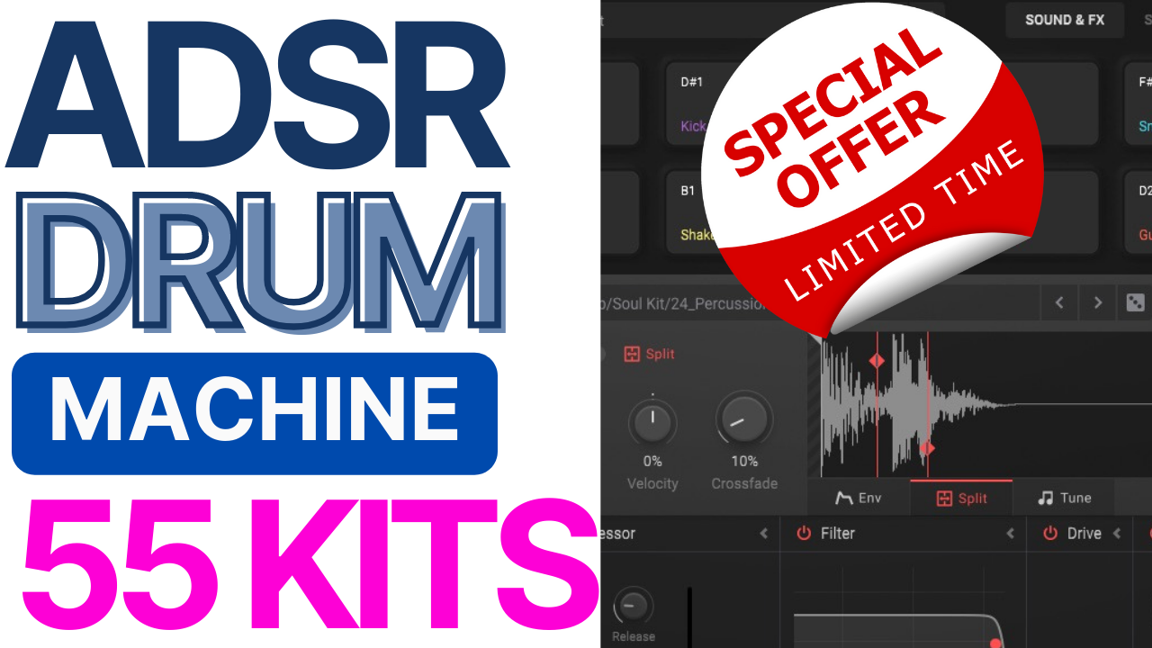 ADSR Drum Machine Full Video Review