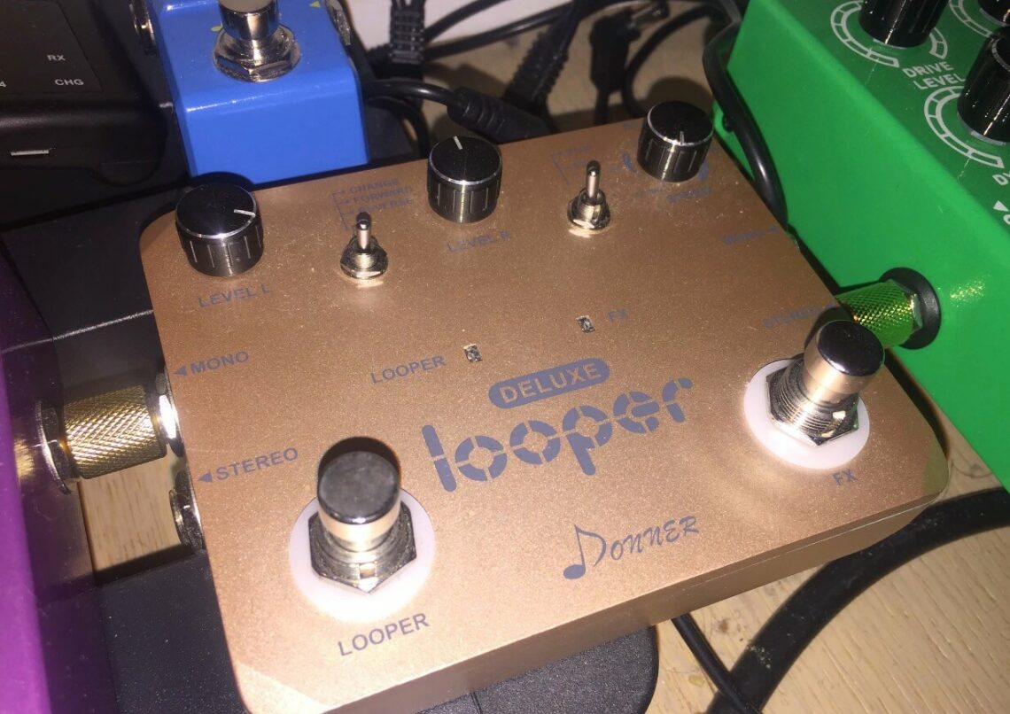 donner deluxe looper pedal