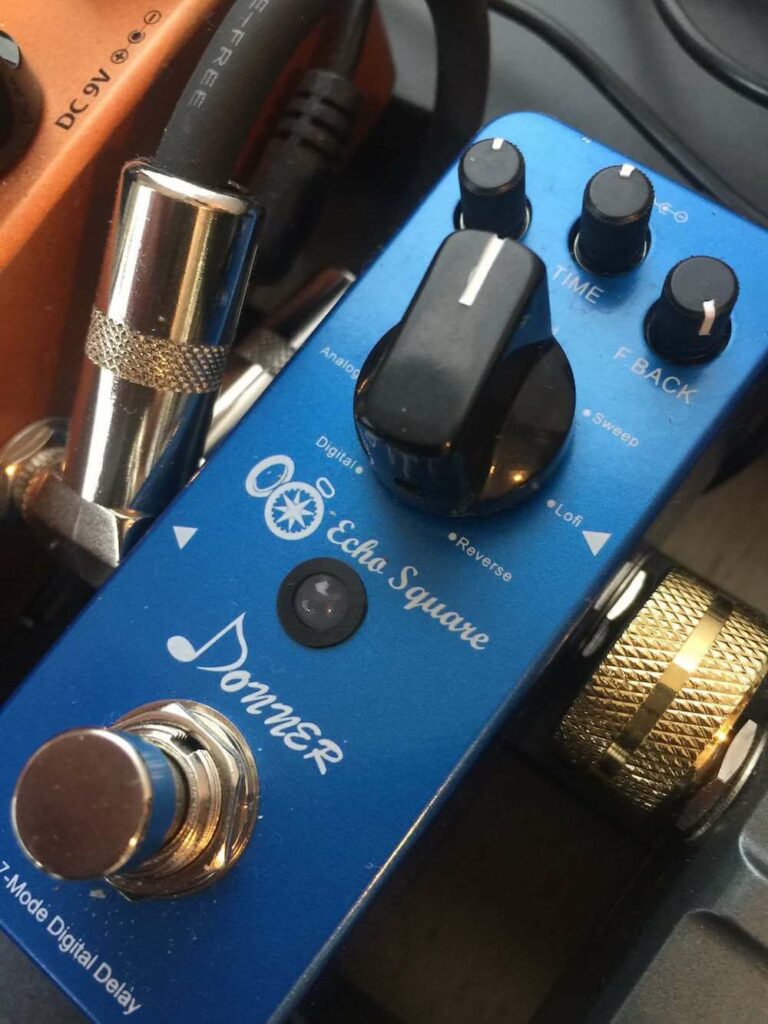 Donner Echo Square Digital Delay Guitar Pedal Full Video Review