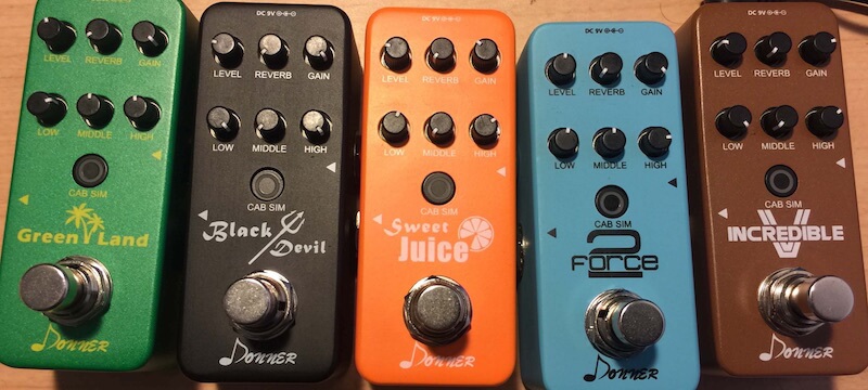 Donner Preamp Pedals