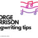 george harrison songwriting tips
