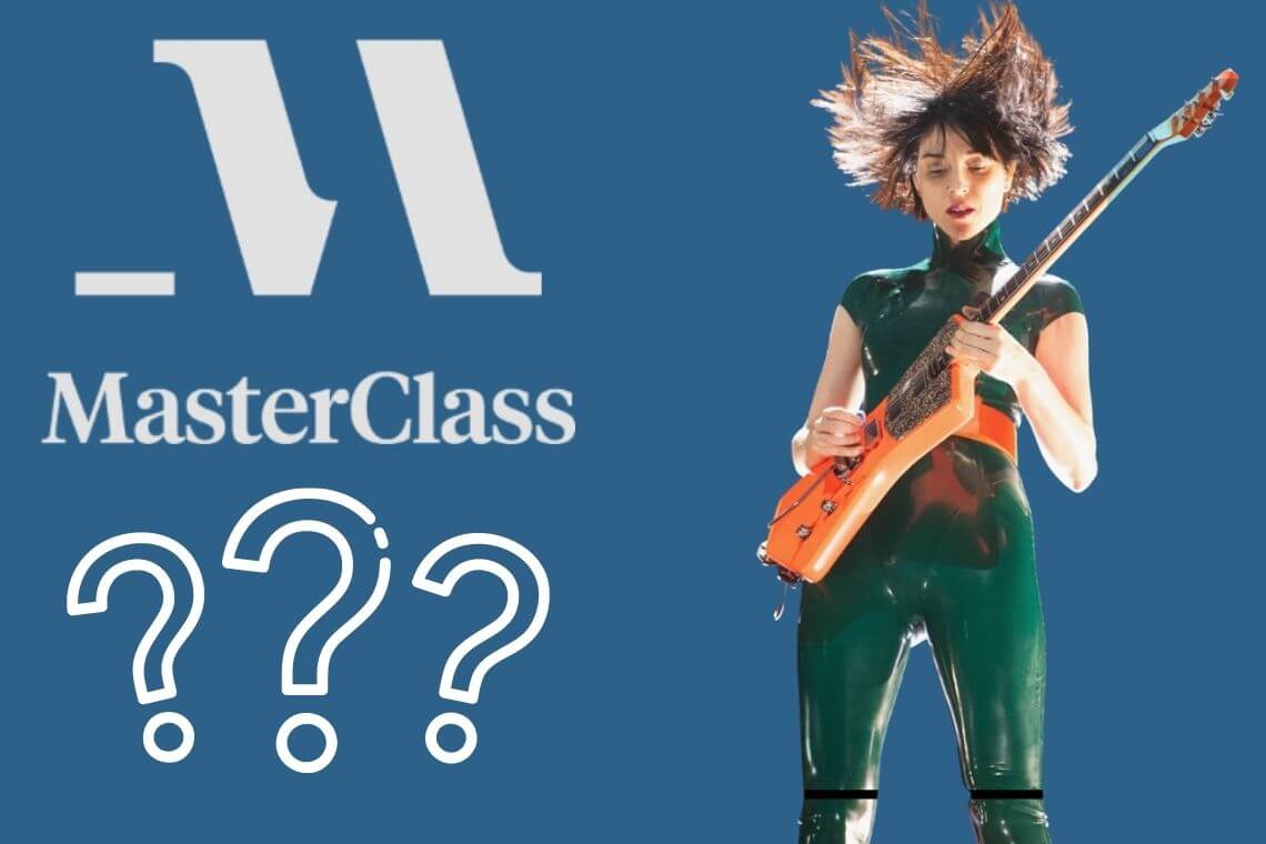 ST. VINCENT MASTERCLASS REVIEW (2021) Creativity and Songwriting Masterclass.com Music Courses