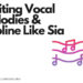 writing vocal melodies & topline like sia
